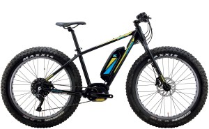 a close up of a bicycle